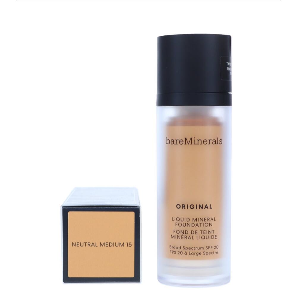 bareMinerals Original Liquid Foundation Neutral Medium 15 - 1 oz